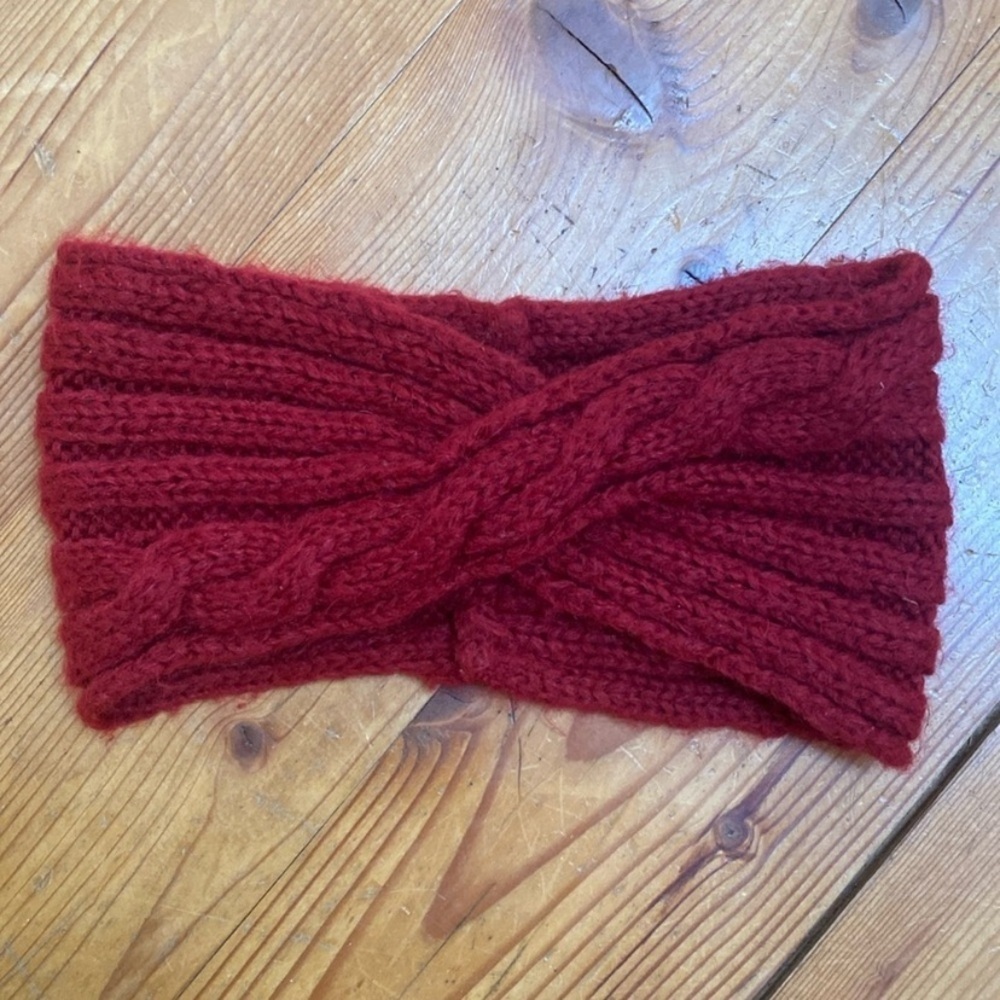 Wooden Ships Knit Headband by Paola Buendia